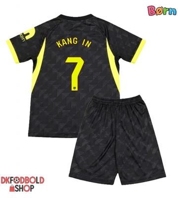 Atletico Madrid Lee Kang-in #7 Udebanesæt Børn 2026-27 Kort ærmer (+ korte bukser)